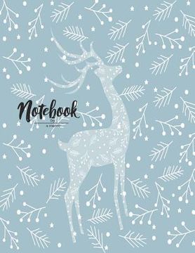portada Notebook: Christmas Is Coming Cover and Dot Graph Line Sketch Pages, Extra Large (8.5 X 11) Inches, 110 Pages, White Paper, Sket (en Inglés)