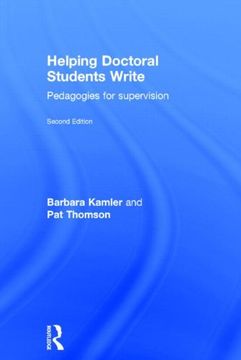 portada Helping Doctoral Students Write: Pedagogies for Supervision