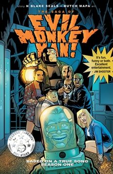 portada The Saga of Evil Monkey Man Season One (en Inglés)