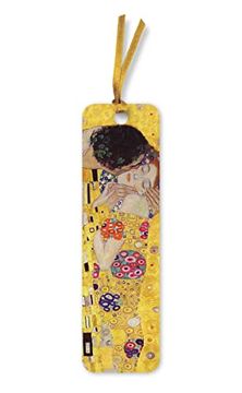 portada Gustav Klimt: The Kiss Bookmarks (Pack of 10) (Flame Tree Bookmarks) (en Inglés)
