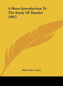 portada a short introduction to the study of hamlet (1867)