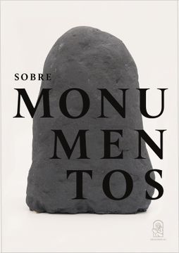 portada Sobre monumentos (in Spanish)