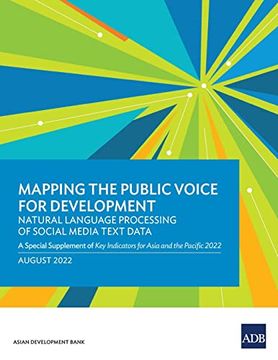 portada Mapping the Public Voice for Development-Natural Language Processing of Social Media Text Data: A Special Supplement of key Indicators for Asia and the Pacific 2022 (Paperback) (in English)