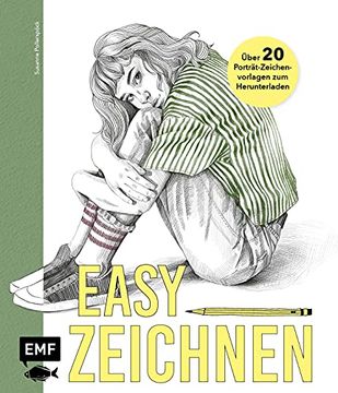 portada Easy Zeichnen - mit 20 Vorlagen zum Perfekten Porträt (in German)