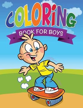 portada Coloring Book for Boys (en Inglés)