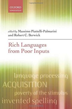 portada Rich Languages From Poor Inputs (en Inglés)