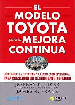 portada El Modelo Toyota Para la Mejora Continua (in Spanish)