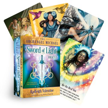 portada The Archangel Michael Sword of Light Oracle: A 44-Card Deck and Guidebook (in English)