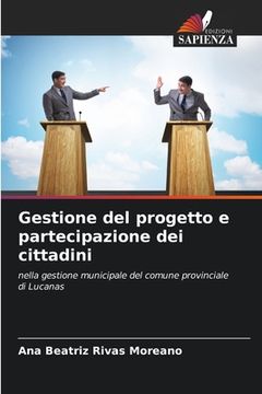 portada Gestione del progetto e partecipazione dei cittadini (en Italiano)