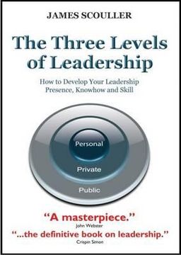 portada the three levels of leadership: how to develop your leadership presence, knowhow and skill (en Inglés)