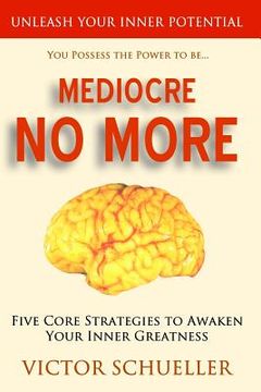 portada Mediocre No More (en Inglés)