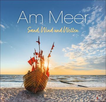 portada Am Meer Edition Kalender 2025 - Sand, Wind und Wellen