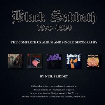 portada Black Sabbath: UK Vinyl Discography 1970-1980 (in English)