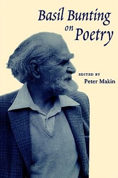 portada basil bunting on poetry (en Inglés)