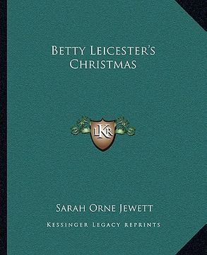 portada betty leicester's christmas (en Inglés)