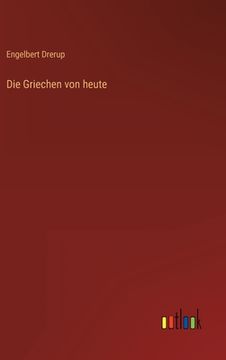 portada Die Griechen von heute (in German)