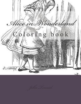 portada Alice in Wonderland: Coloring Book (in English)
