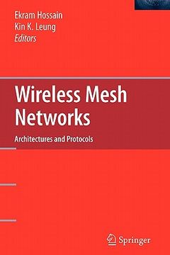 portada wireless mesh networks: architectures and protocols (en Inglés)
