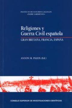 portada religiones y guerra civil española: gran
