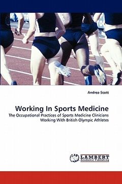 portada working in sports medicine (en Inglés)