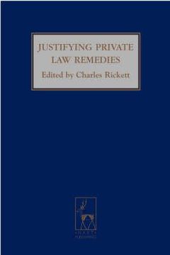 portada justifying private law remedies (en Inglés)