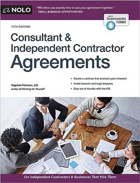 portada Consultant & Independent Contractor Agreements (en Inglés)
