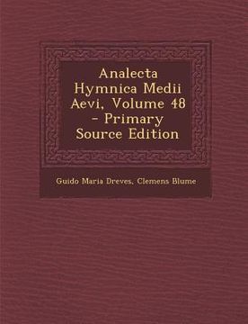 portada Analecta Hymnica Medii Aevi, Volume 48 (in Latin)
