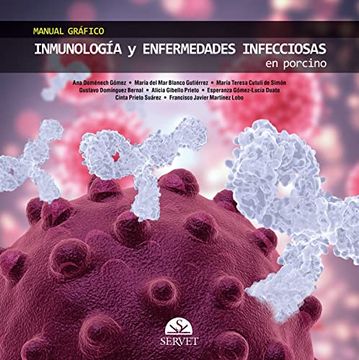 portada Manual Gráfico de Inmunología y Enfermedades Infecciosas en Porcino