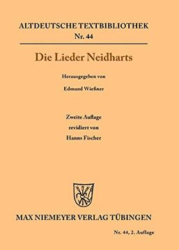portada Die Lieder Neidharts (Altdeutsche Textbibliothek) (en Alemán)