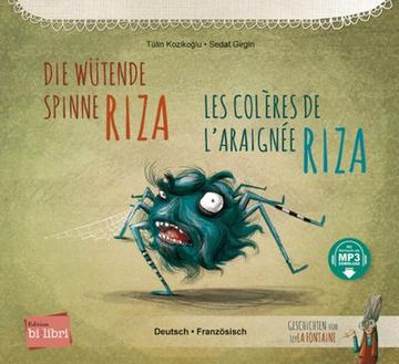portada Die Wütende Spinne Riza. Deutsch-Französisch