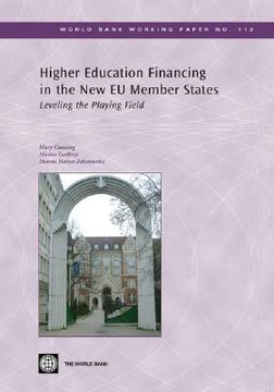 portada higher education financing in the new eu member states: leveling the playing field (en Inglés)