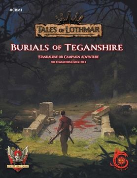 portada Burials of Teganshire for 5E (in English)