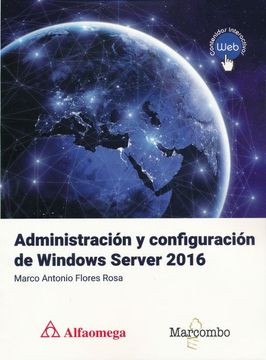 portada Administracion y Configuracion de Windows Server 2016
