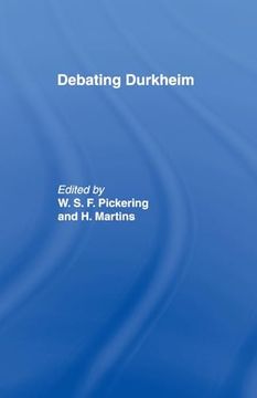 portada Debating Durkheim (en Inglés)