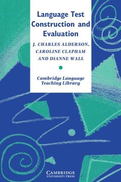 portada Language Test Construction and Evaluation (en Inglés)