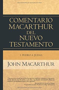 portada 1 Pedro a Judas: Comentario MacArthur del Nuevo Testamento (Comentario MacArthur del N.T.) (Spanish Edition)