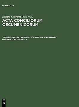 portada Collectio Sabbaitica Contra Acephalos et Origeniastas Destinata (in Latin)