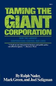 portada taming the giant corporation (in English)