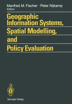 portada geographic information systems, spatial modelling and policy evaluation