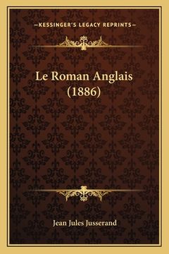 portada Le Roman Anglais (1886) (en Francés)