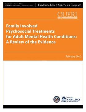 portada Family Involved Psychosocial Treatments for Adult Mental Health Conditions: A Review of the Evidence (en Inglés)