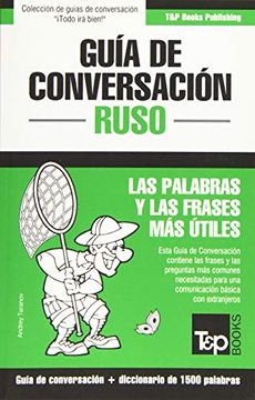 portada Guía de Conversación Español-Ruso y Diccionario Conciso de 1500 Palabras: 259 (Spanish Collection)