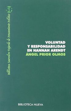 portada Voluntad y Responsabilidad en Hannah Arendt (in Spanish)