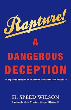 portada rapture - a dangerous deception (in English)