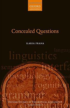 portada Concealed Questions (Oxford Studies in Theoretical Linguistics)