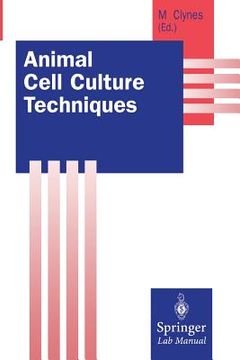 portada animal cell culture techniques (en Inglés)