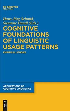 portada Cognitive Foundations of Linguistic Usage Patterns: Empirical Studies (Applications of Cognitive Linguistics [Acl]) 