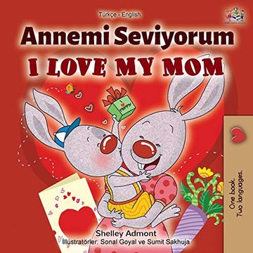 portada I Love my mom (Turkish English Bilingual Book) (Turkish English Bilingual Collection) (in Turco)