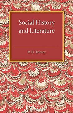 portada Social History and Literature (in English)
