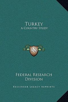 portada turkey: a country study